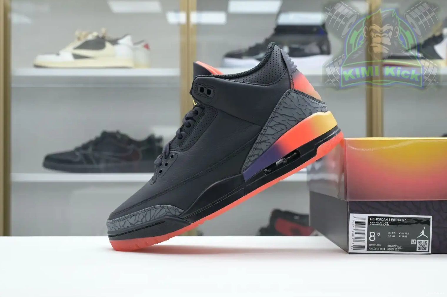 J x Balvin Kimikick Air 3 Jordan 0527